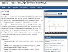 Tablet Screenshot of dataturbine.org
